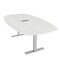 Skutchi Designs 45 in W, 84 in L, 29 in H, Engineered Wood Top, White HAR-ABOT-46X84-T-ELEC-WHCYPRESS - alternate 1